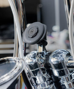 QUADL HANDLEBAR MOUNT PRO CHROME - LARGE