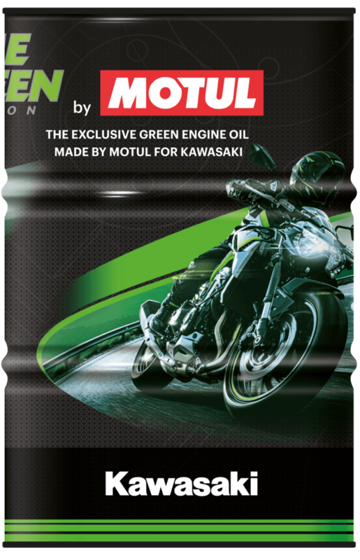 MOTUL KAWASAKI LIME GREEN 10W40 208L
